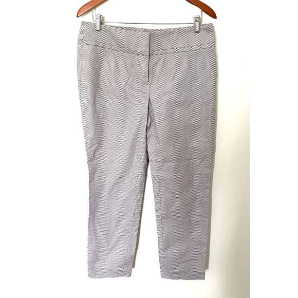 Ann Taylor LOFT Marisa Straight Capri Pants Cotton Spandex Blend Comfort Sz 8 - Picture 1 of 10